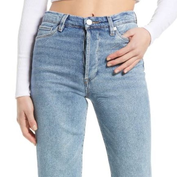 Blanc NYC Dip Dye Faded Crop Jean Size 27 - Picture 3 of 5